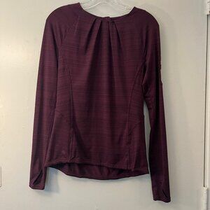 Athleta Stinson Back Zip Top Wild Bloom Size Small